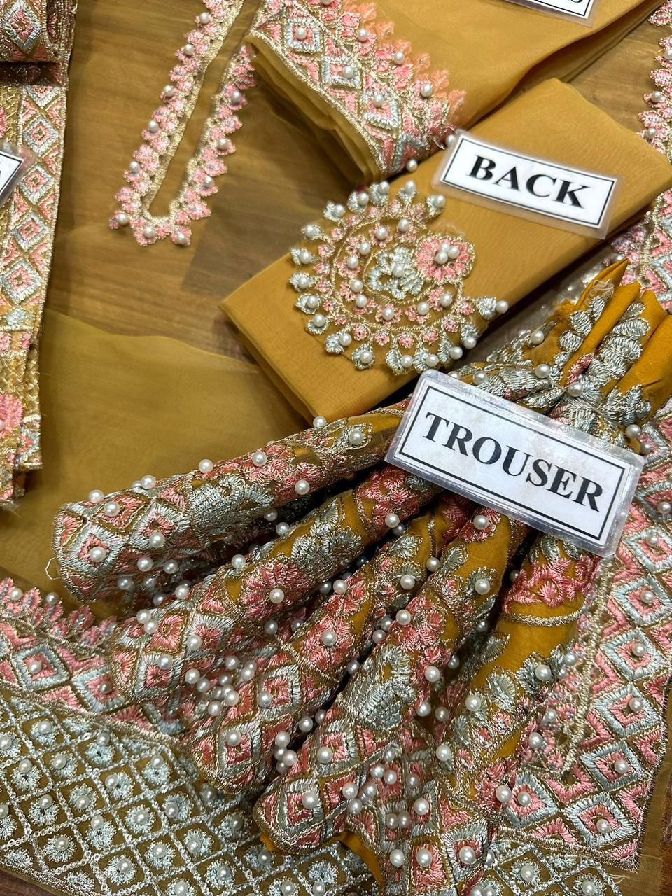 LAAM BRAND LUXURY EMBROIDERED WEDDING ARTICLE