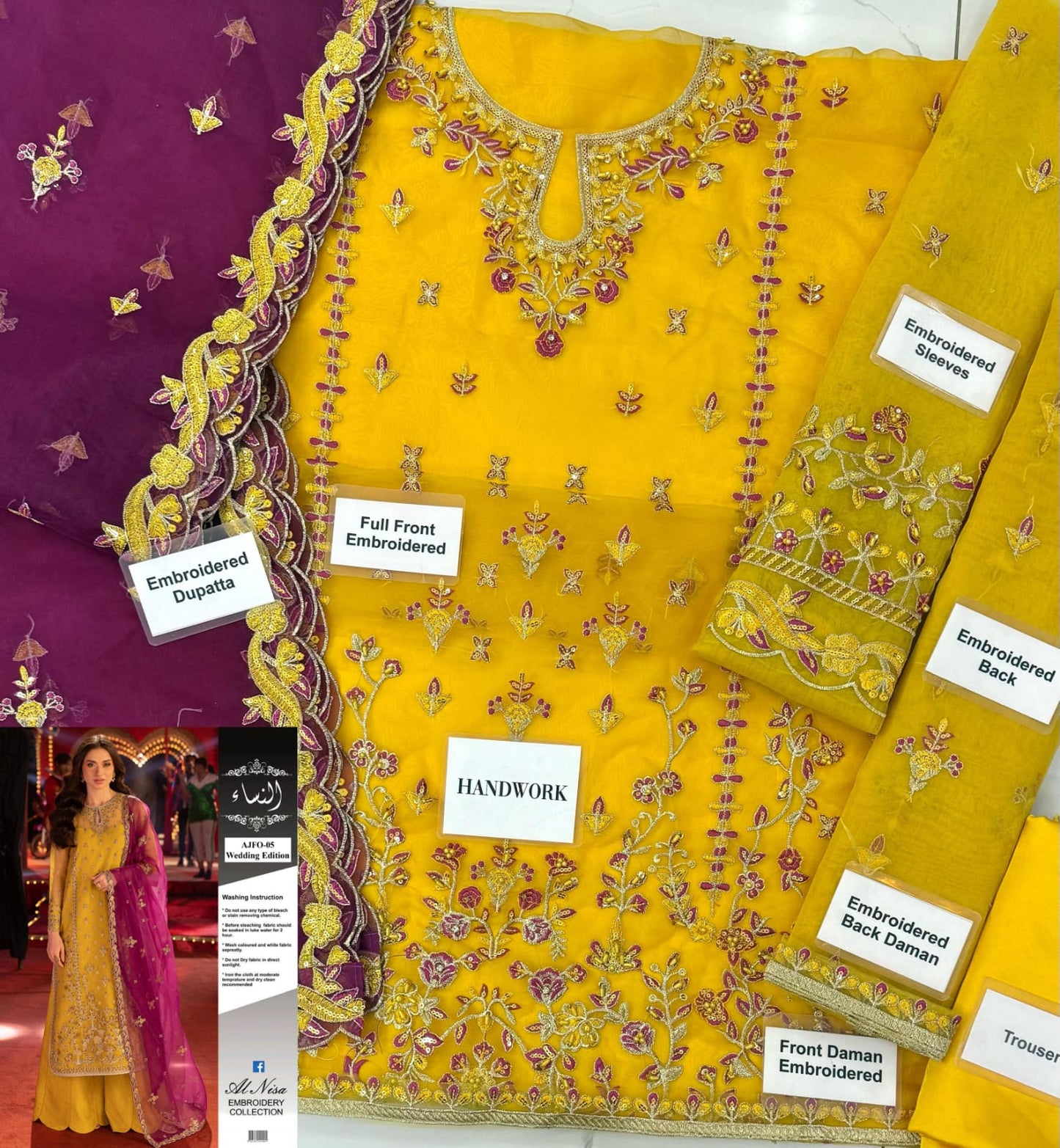 AL NISA EMBROIDERY COLLECTION