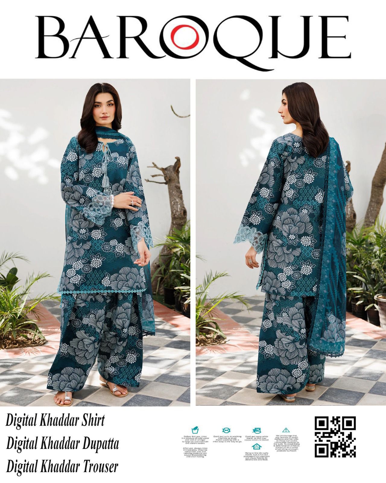 BAROQUE Winter Khaddar Collection