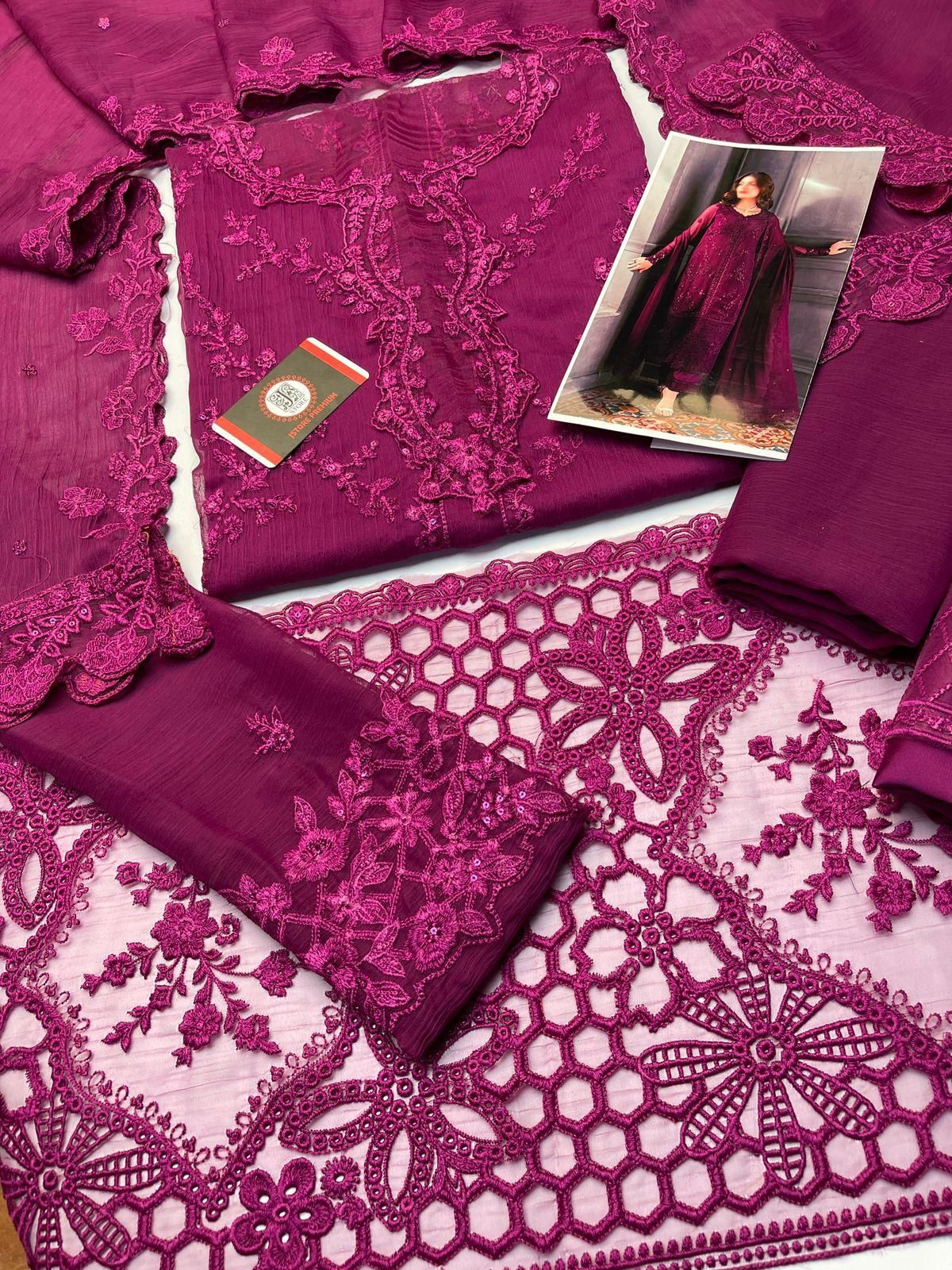 AZURE–LUXURY CHIFFON COLLECTION