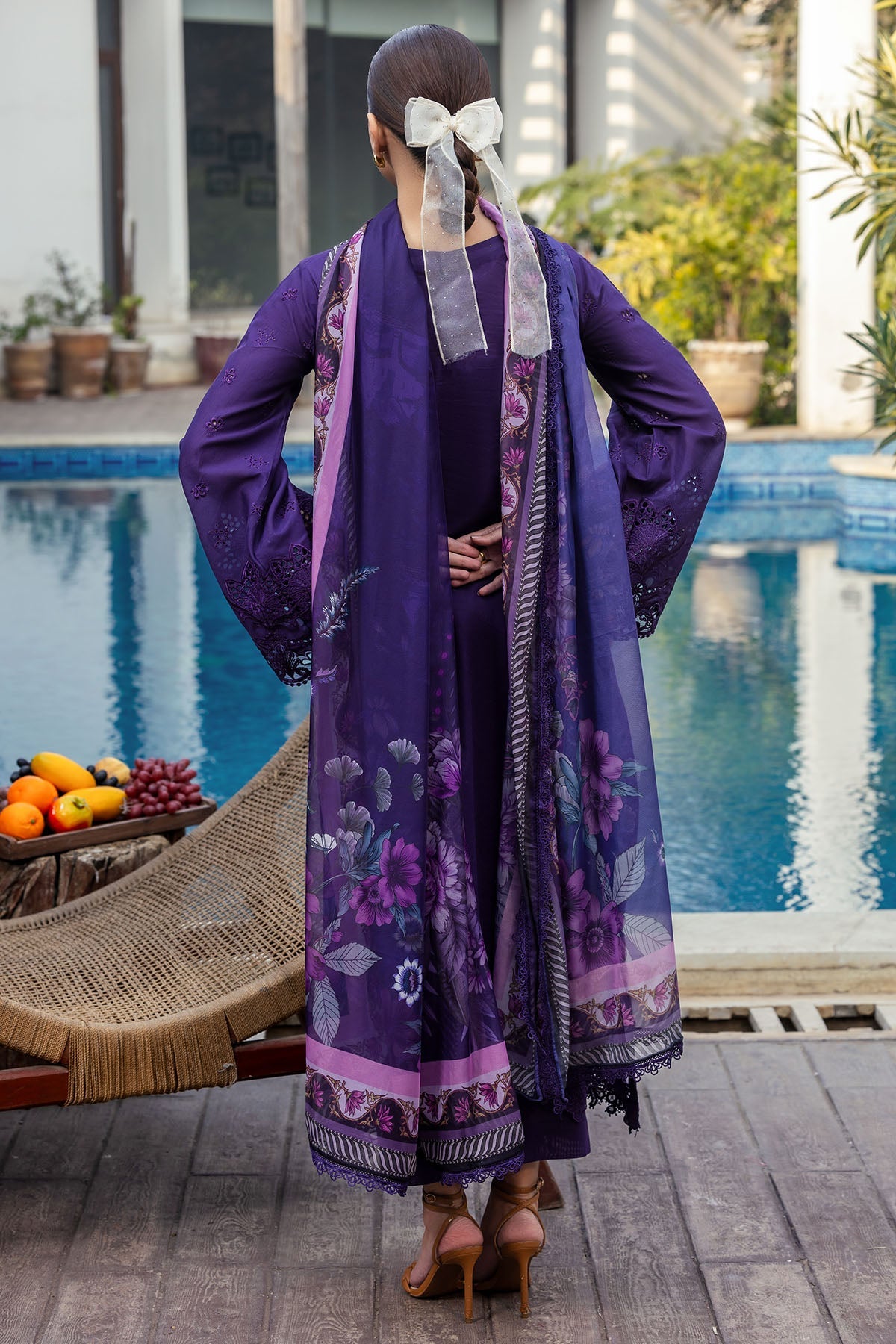 5314-MIREILLE EMBROIDERED LAWN UNSTITCHED (Motifz)