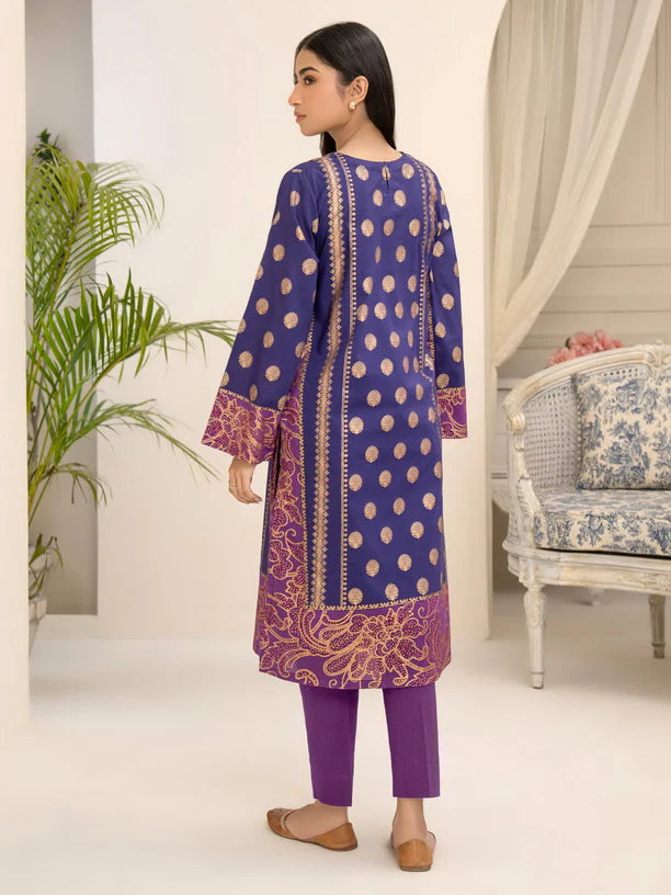 Limelight Summer Unstitched Paste Printed Lawn 2Pc Suit U2946 Purple