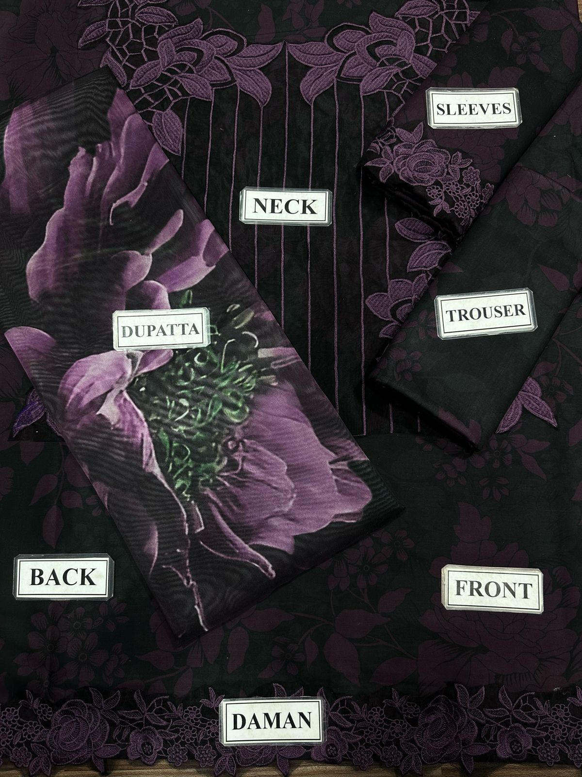 IZNIK BRAND PREMIUM LUXURY EMBROIDERED ARTICLE