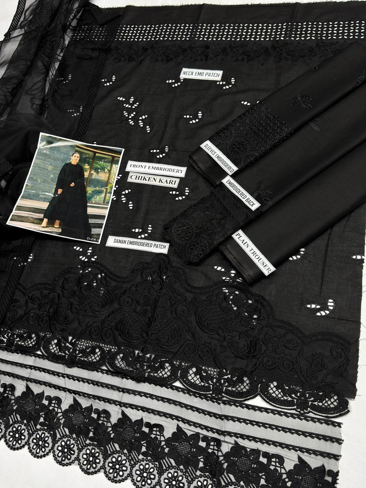 MUSHQ BRAND LUXURY EMBROIDERED