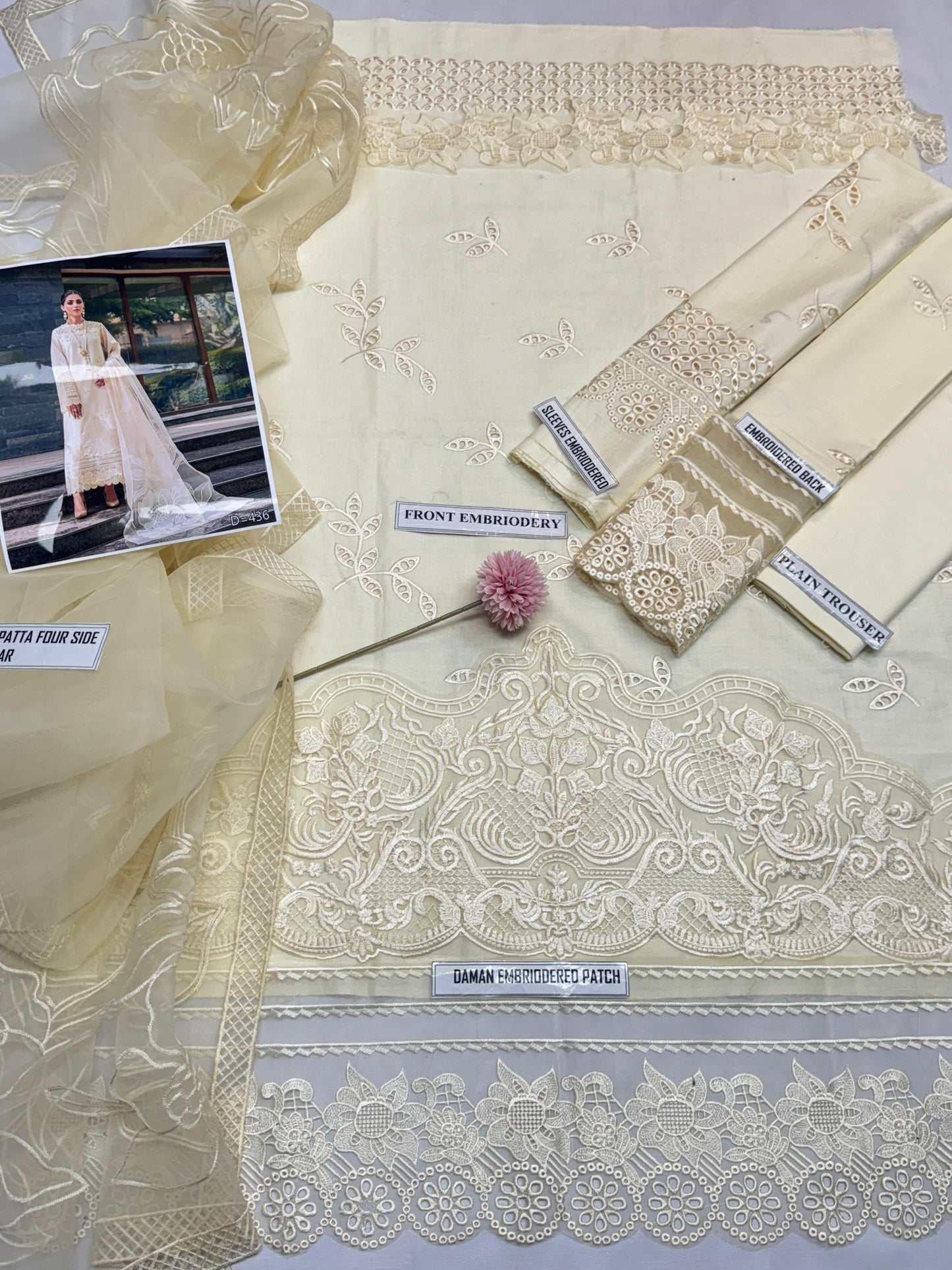 MUSHQ BRAND LUXURY EMBROIDERED