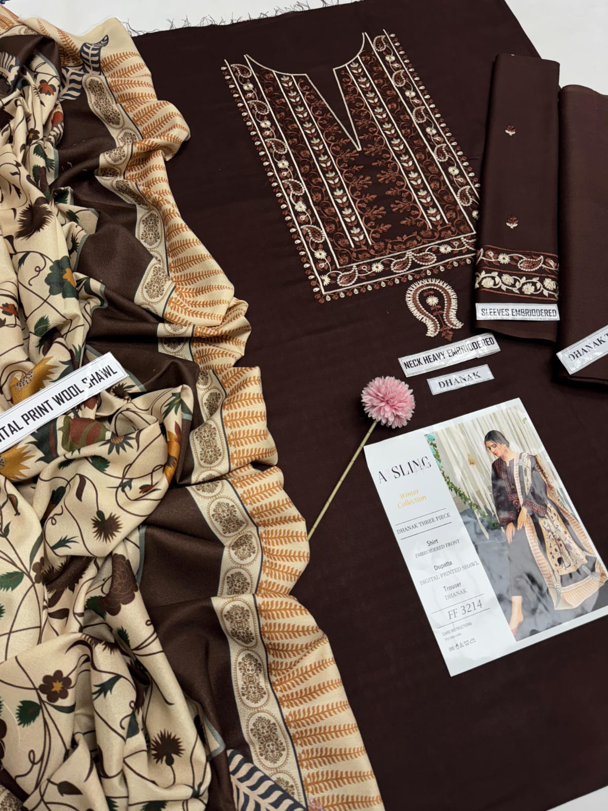 Aisling Brand Luxury Embroidered Article