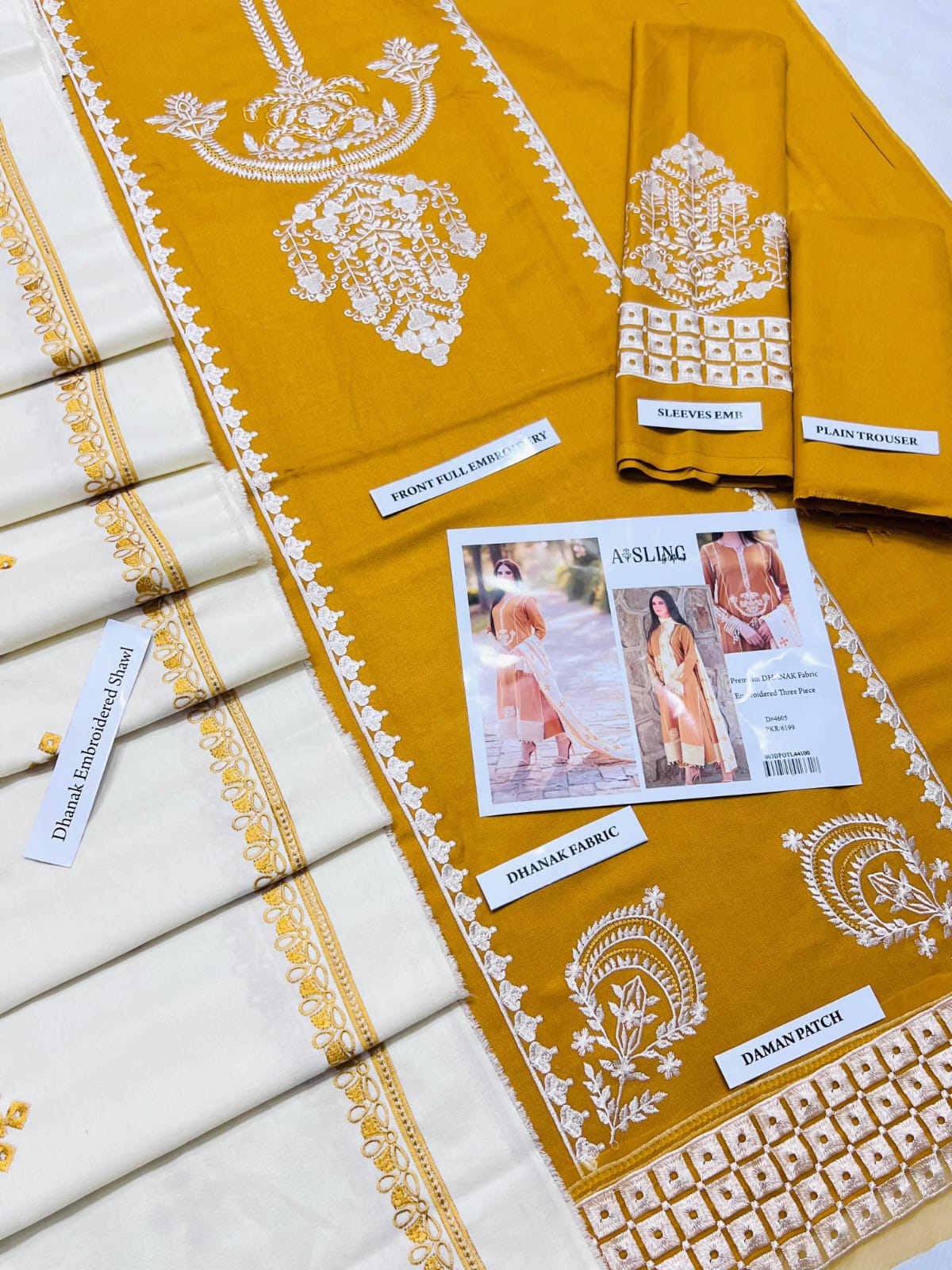 Aisling Brand Luxury Embroidered Suit