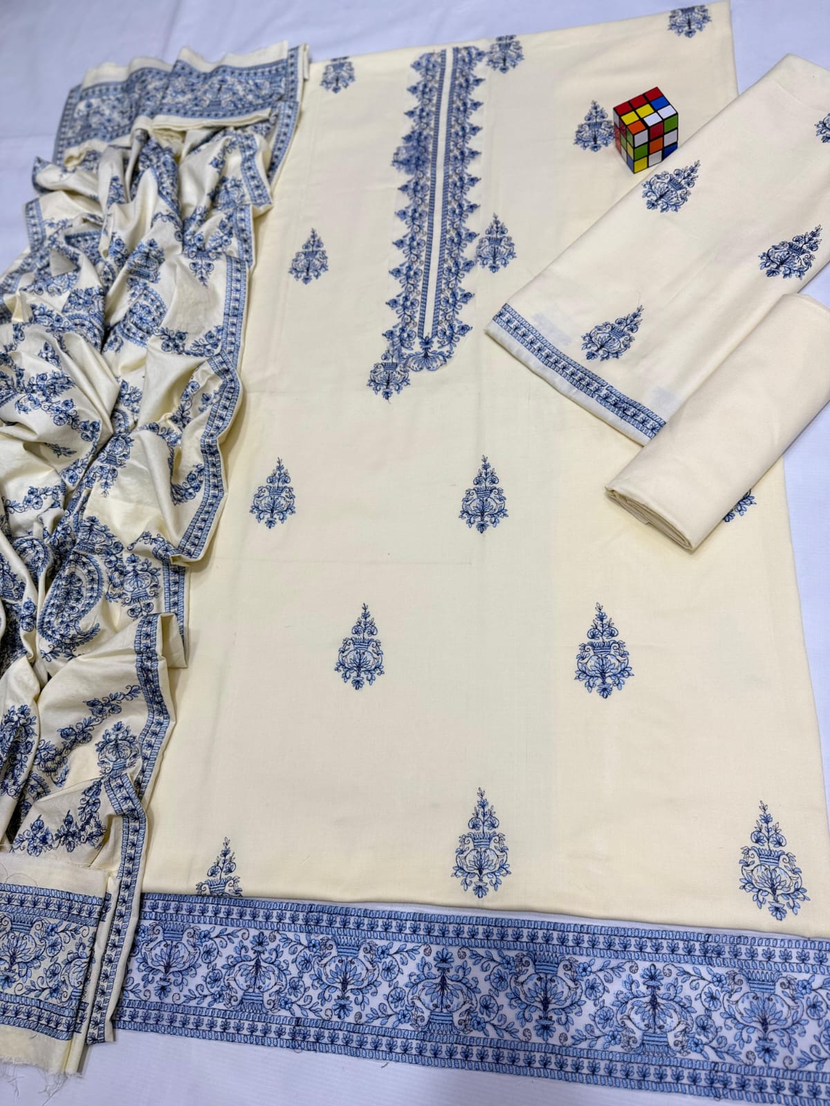 Bareeze Brand Luxury Embroidered Suit