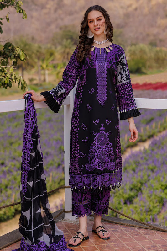 3-PC Unstitched Embroidered Lawn Collection CC5-06 BY CHARIZMA