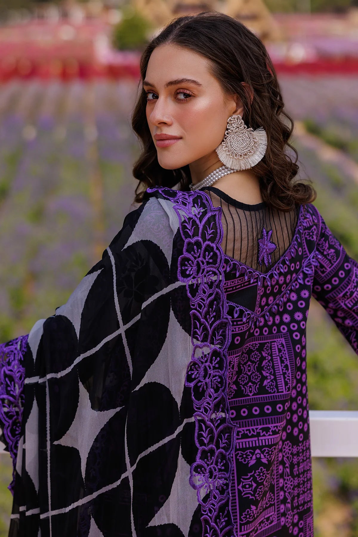 3-PC Unstitched Embroidered Lawn Collection CC5-06 BY CHARIZMA