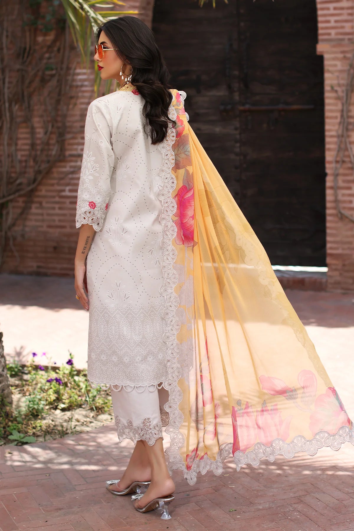 3-PC Unstitched Embroidered Lawn Collection CCS-4-20 By Charizma