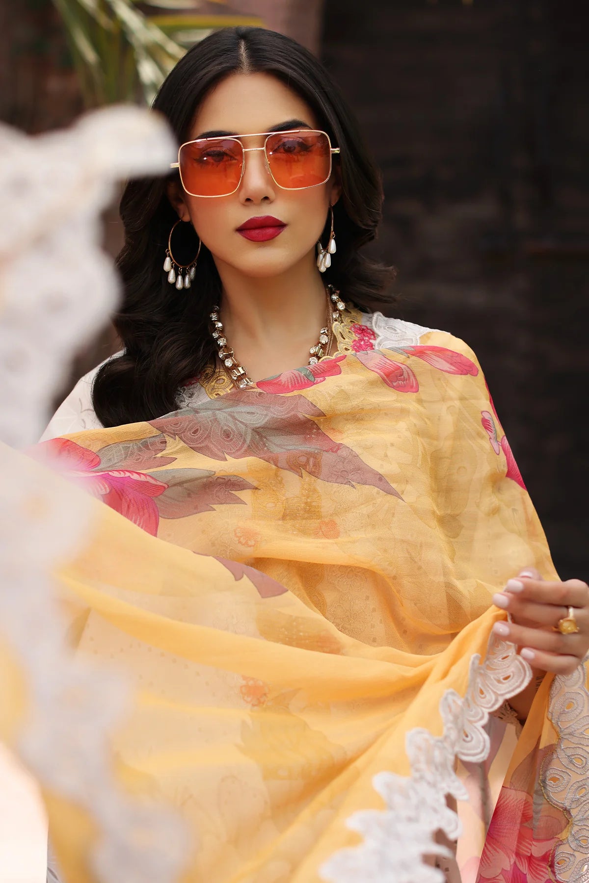 3-PC Unstitched Embroidered Lawn Collection CCS-4-20 By Charizma