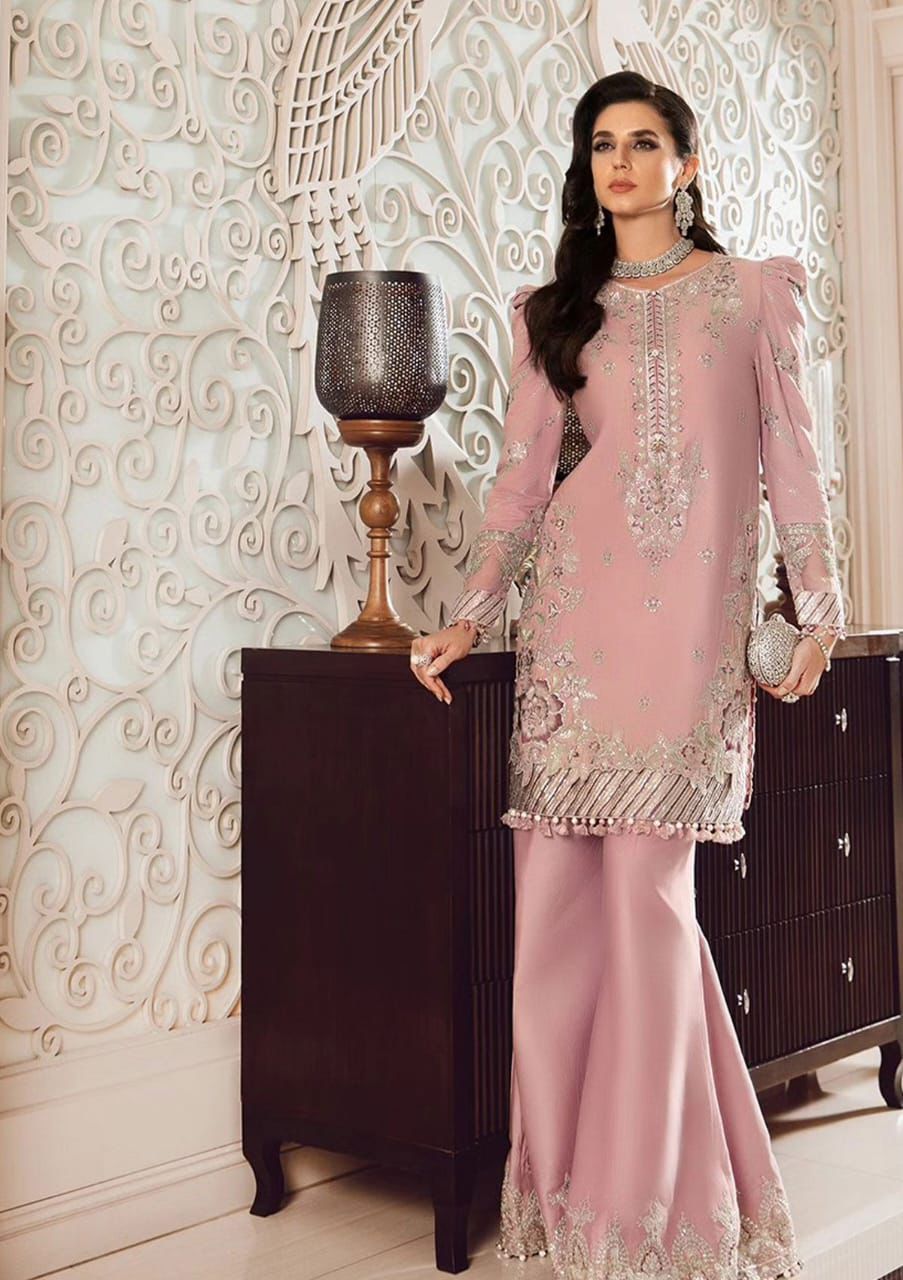 MARIA.B Organza Embroidered luxury Suit