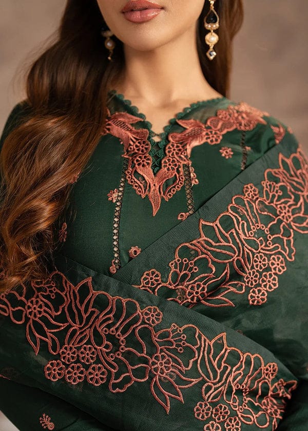 Zarif Brand Luxury Embroidered Suit