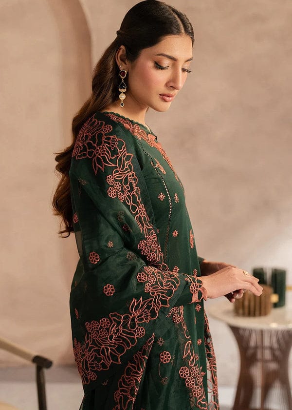 Zarif Brand Luxury Embroidered Suit