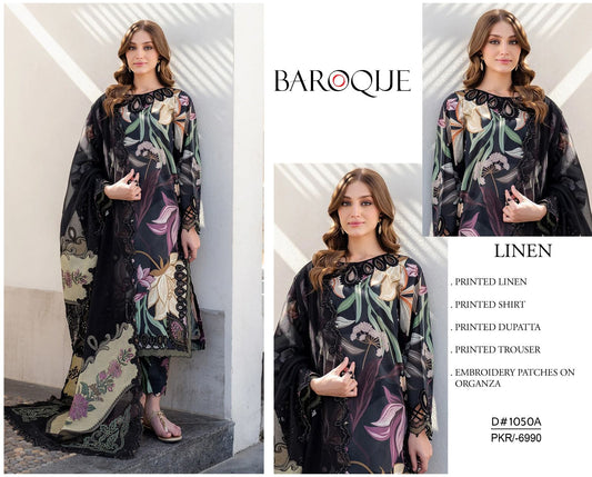 BAROQUE EMBROIDERED LINEN COLLECTION