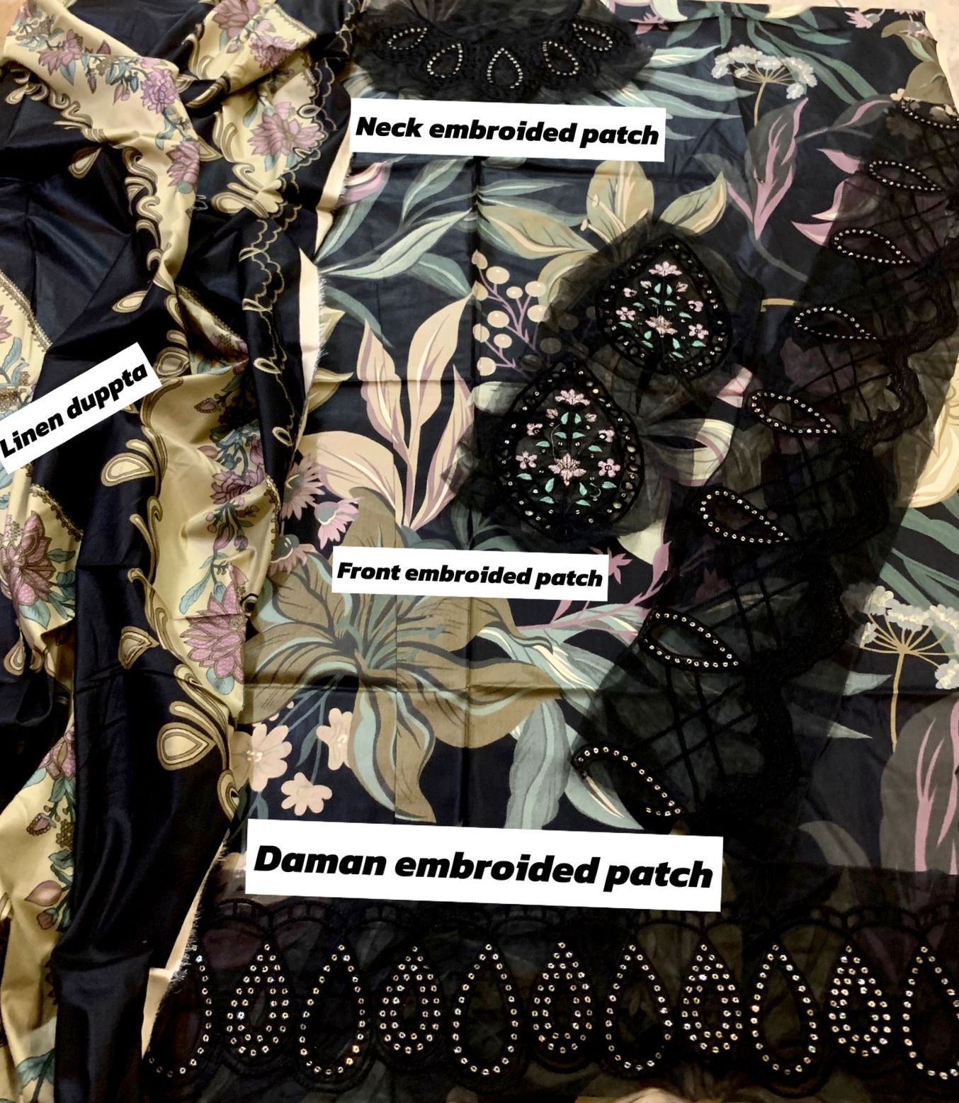 BAROQUE EMBROIDERED LINEN COLLECTION