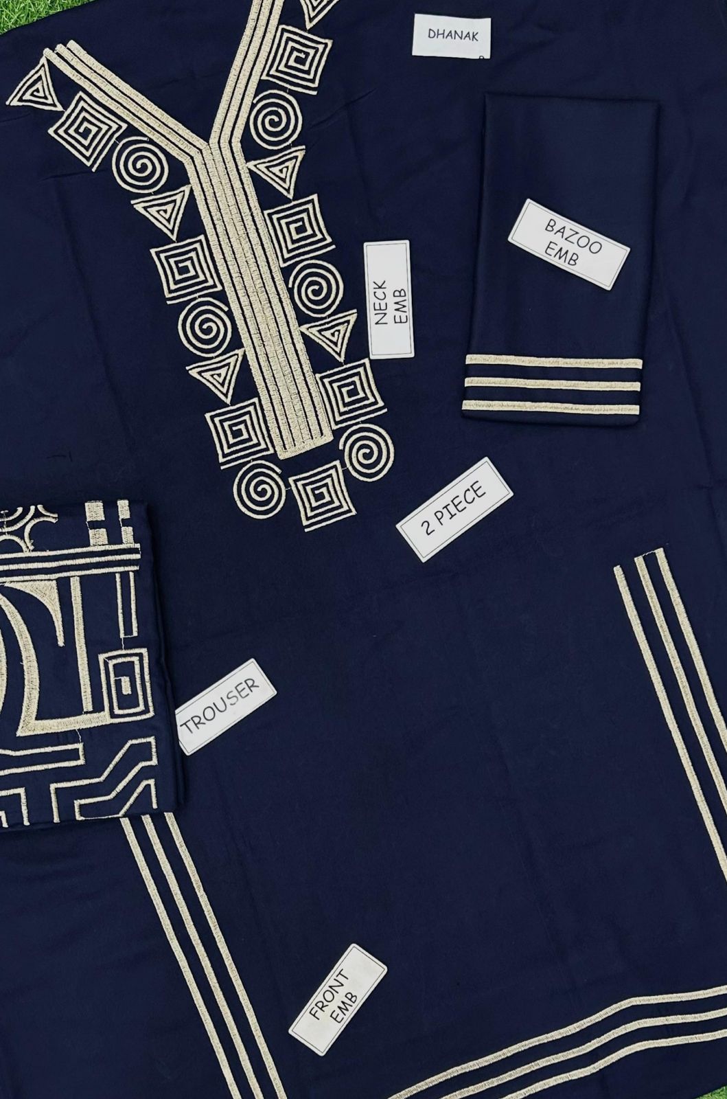 LuluSar Brand Luxury 2pc Embroidered Collection