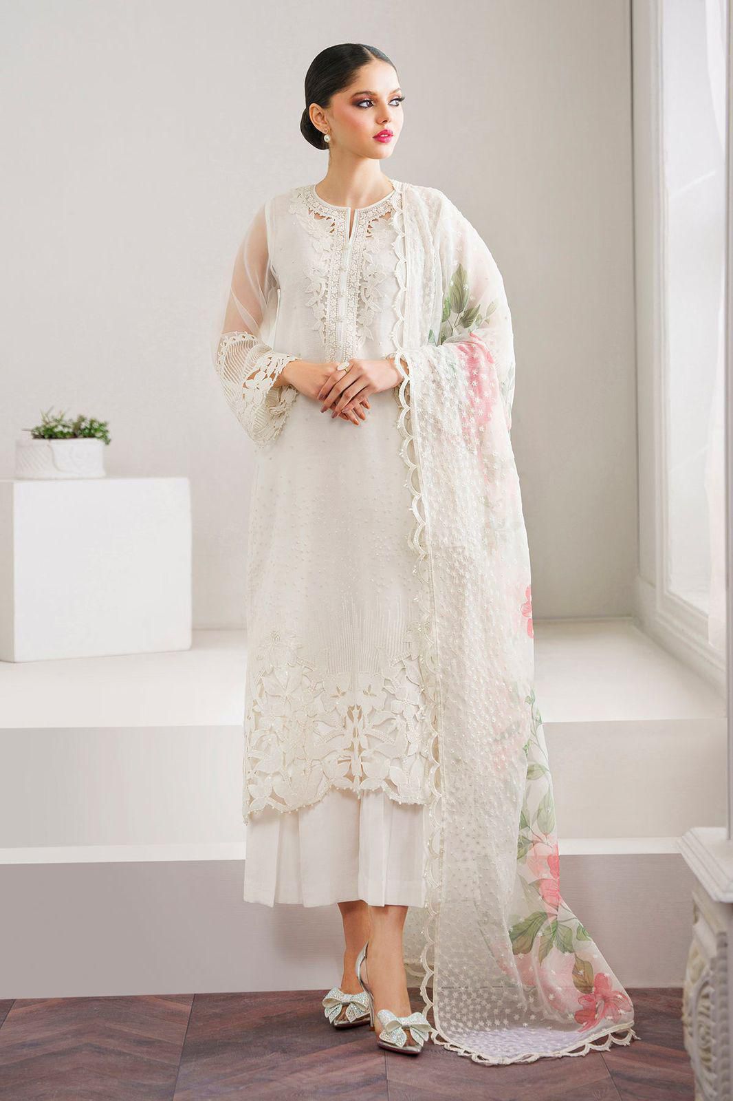 BAROQUE BRAND LUXURY WEDDING EMBROIDERED ARTICLE