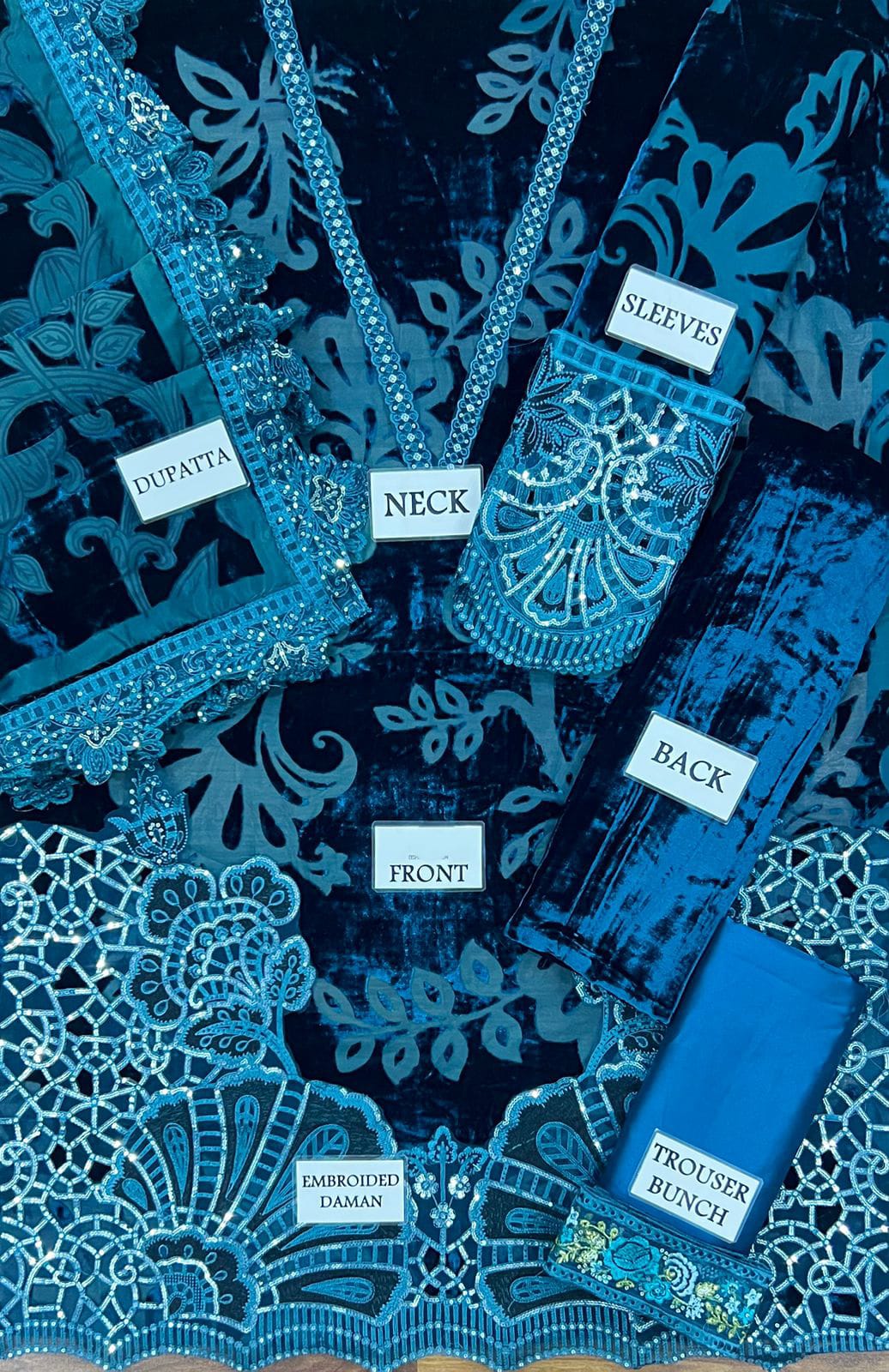 MARIA B VELVET PALACHI COLLECTION 2025