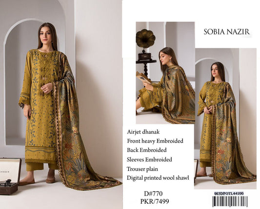 Sobia Nazir Brand Luxury Embroidered  Article