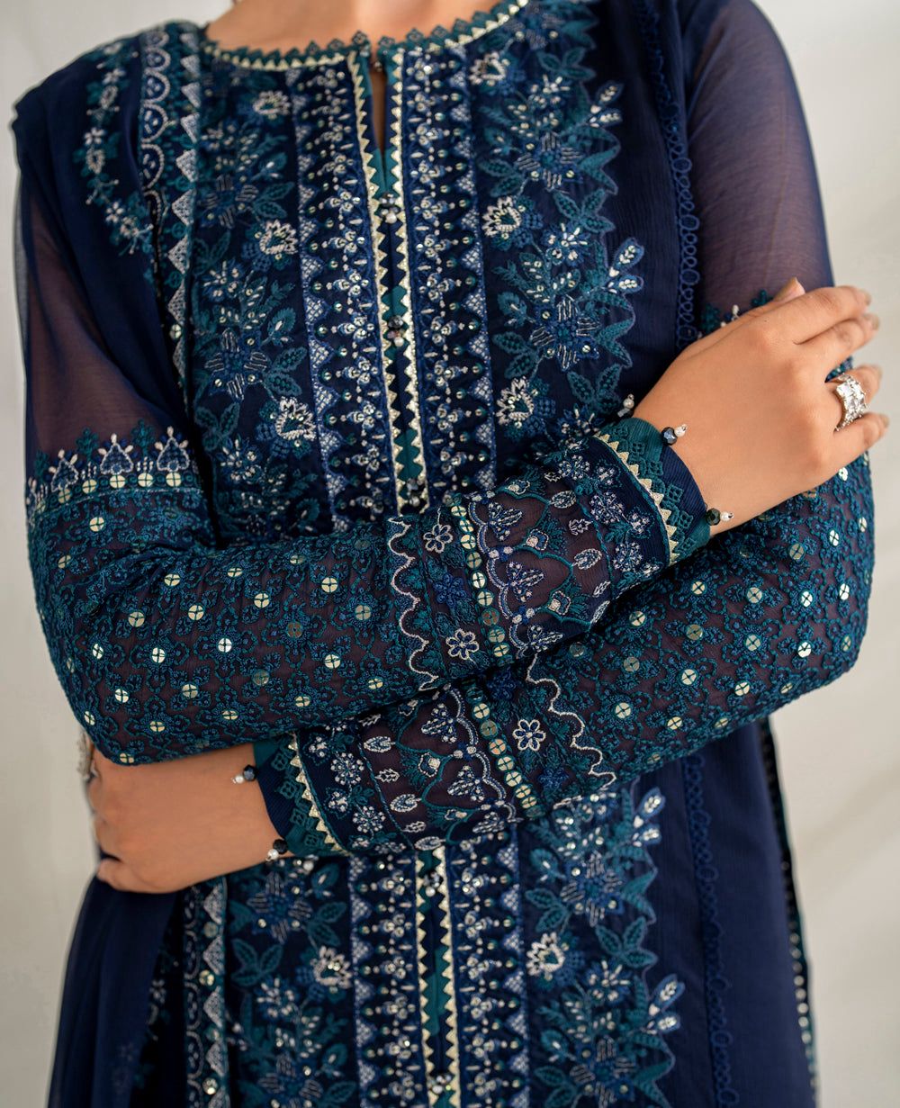 Sapphire Brand Luxury Chiffon Embroidered Collection