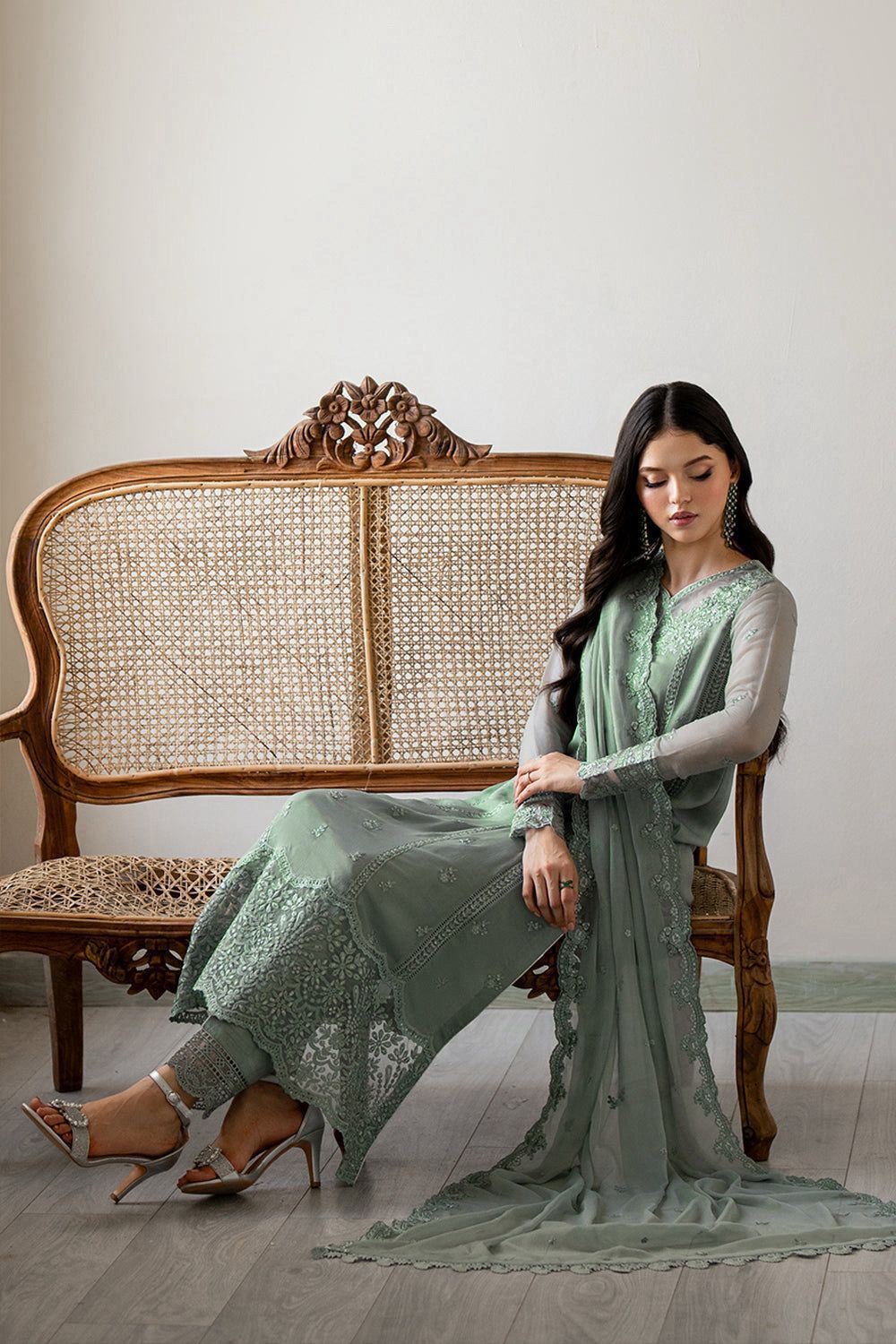 Azure Brand Luxury Chiffon Embroidered Collection