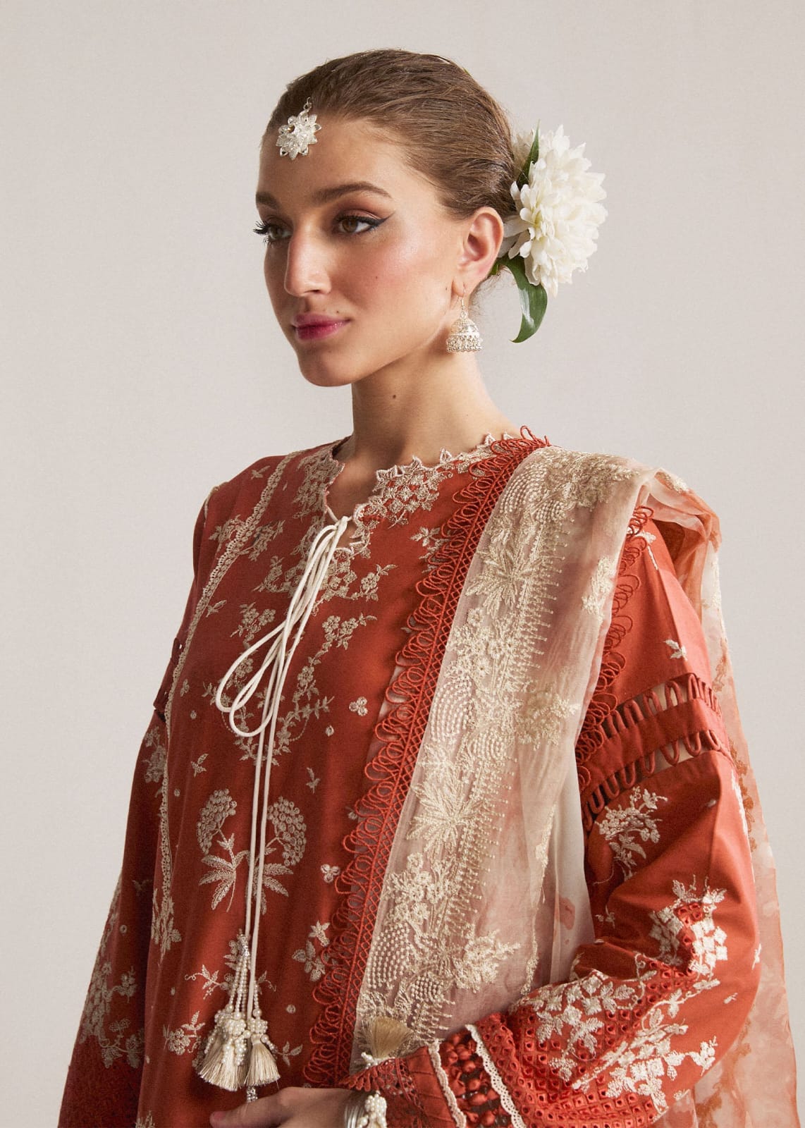 Premium Hussain Rehar Brand Luxury Embroidered Article