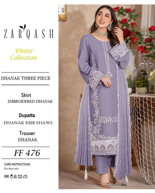 Zarqash Brand Luxury Embroidered Article
