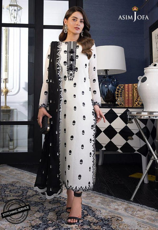 Premium AsimJofa Brand Luxury Embroidered Article