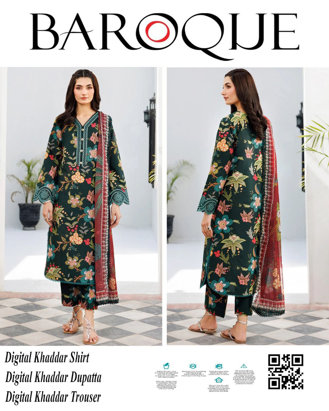 BAROQUE Winter Khaddar Collection
