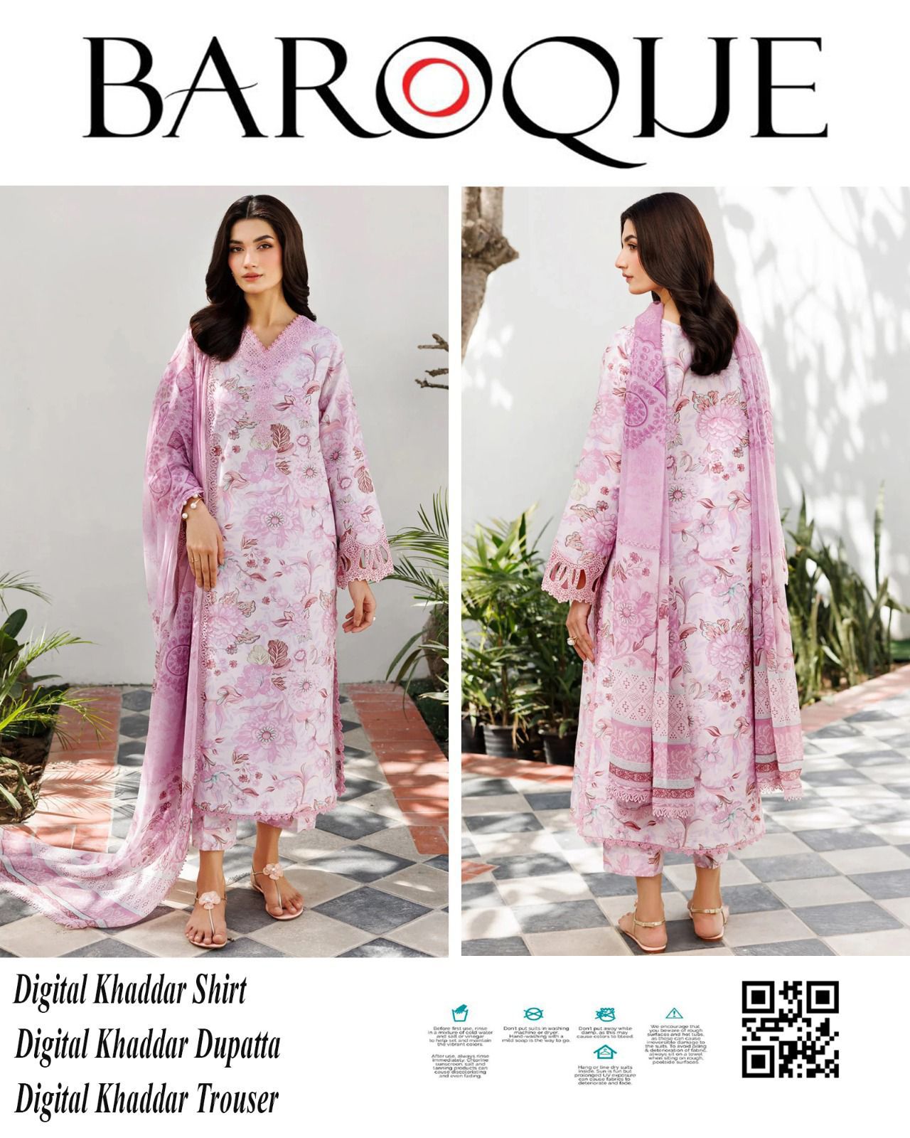 BAROQUE Winter Khaddar Collection