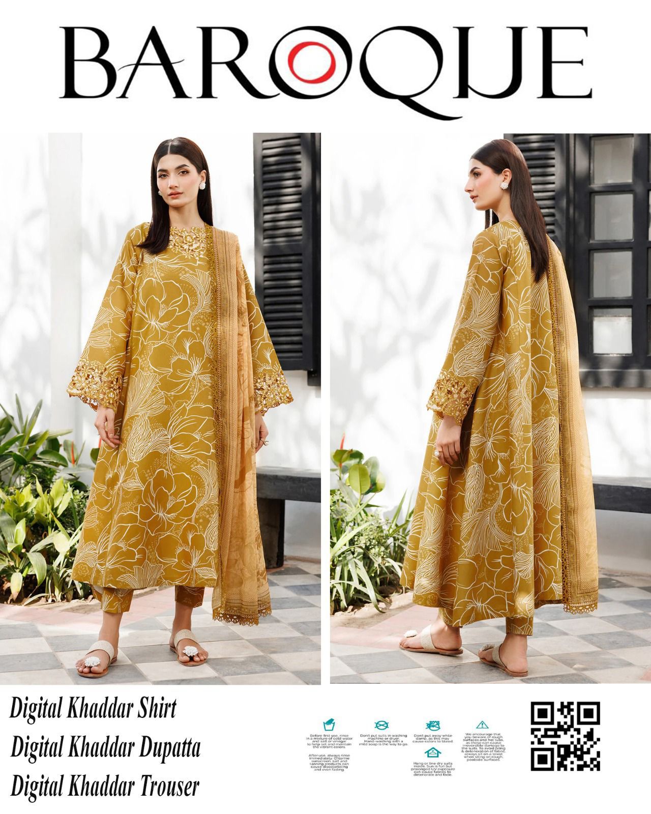BAROQUE Winter Khaddar Collection