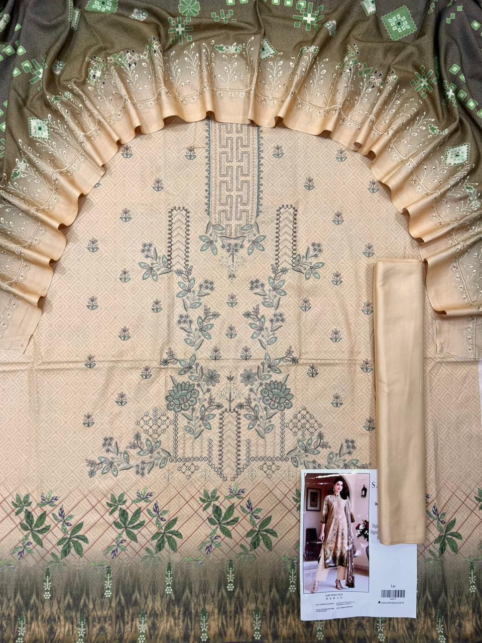 SAPPHIRE DHANAK EMBROIDERY COLLECTION