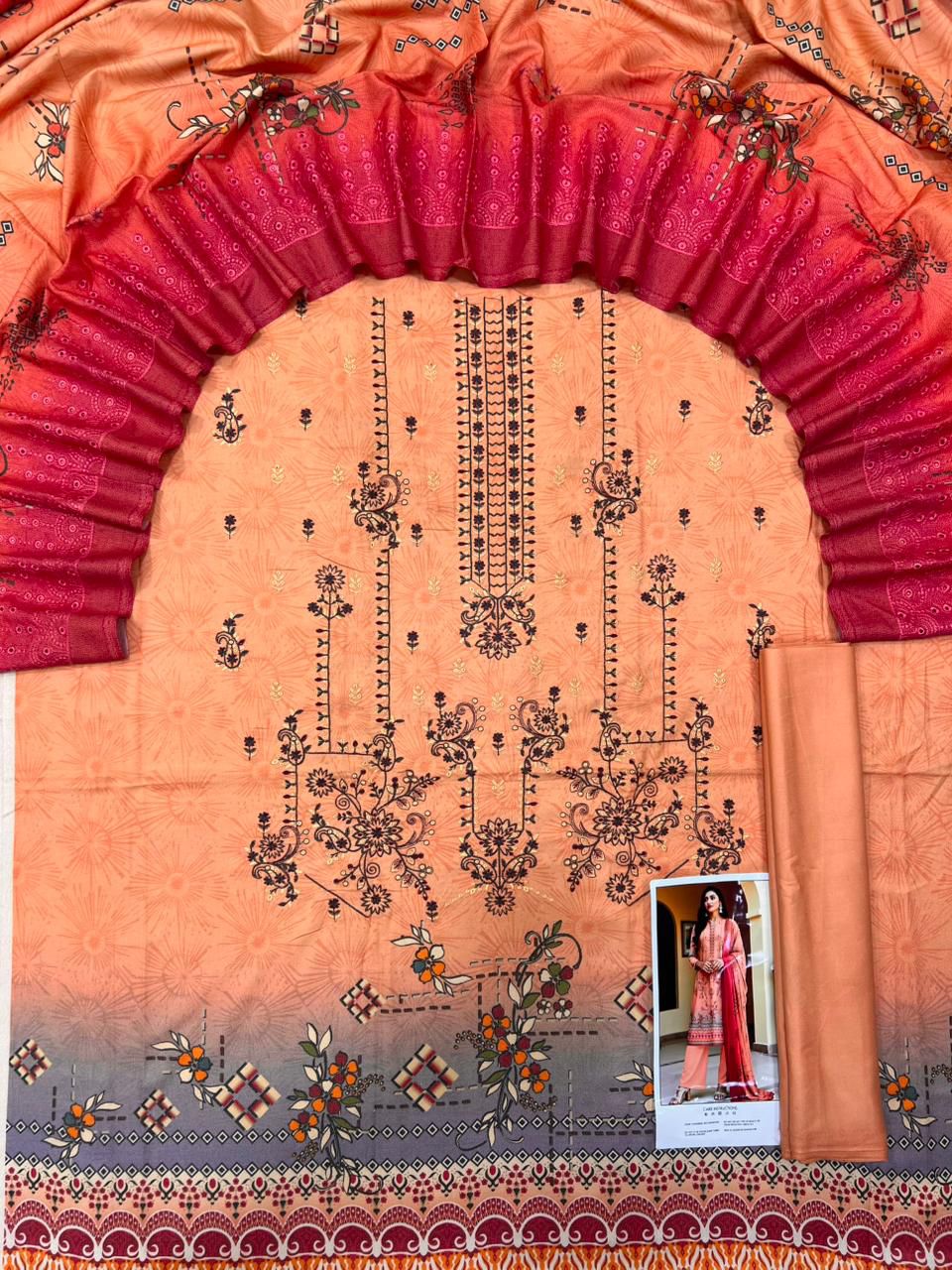 SAPPHIRE DHANAK EMBROIDERY COLLECTION