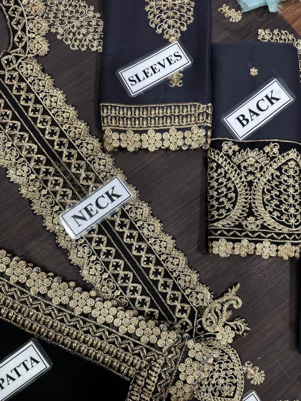 ASIM JOFA chiffon embroidered unstitched 3pc