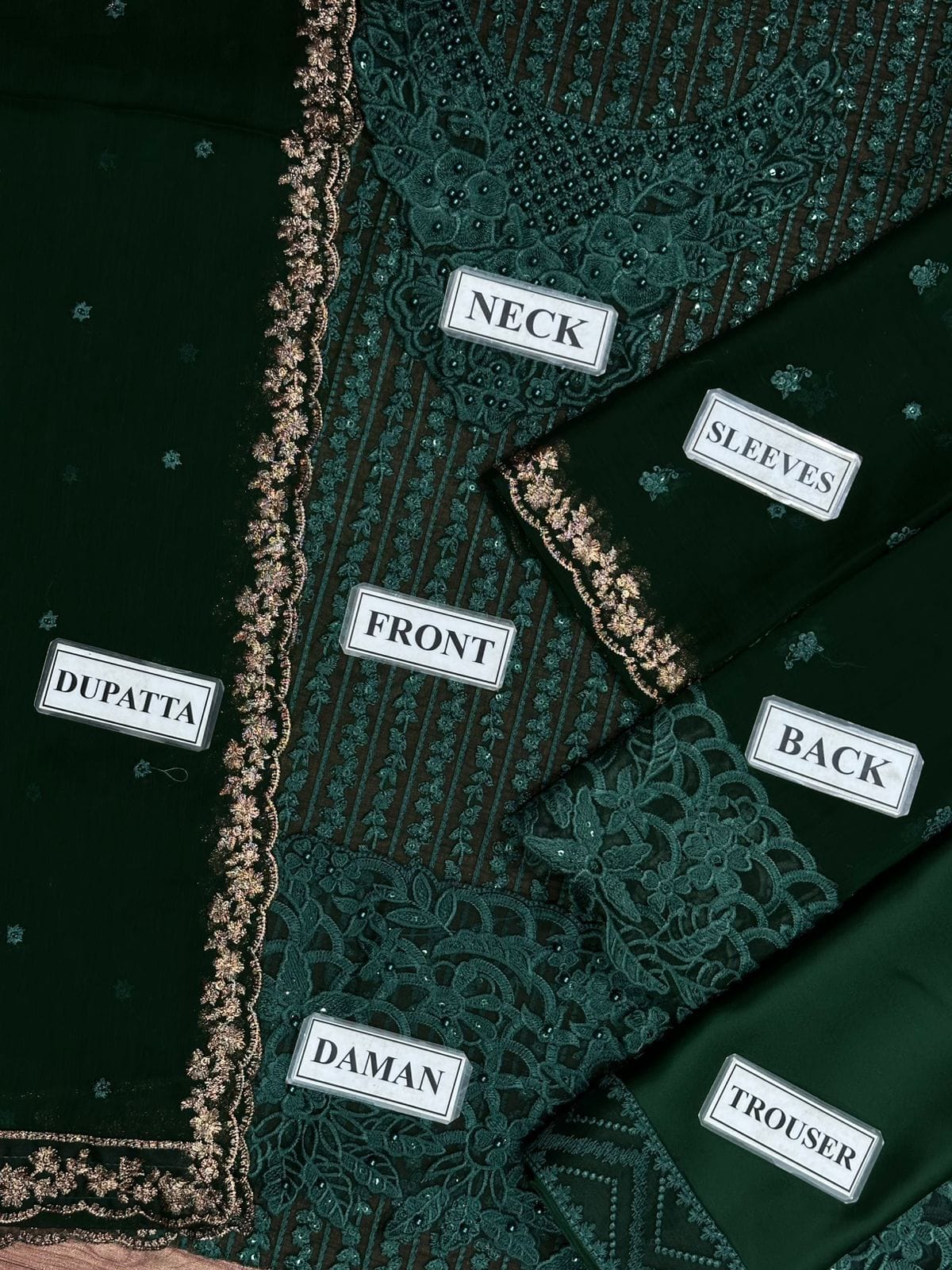 Azure Brand Luxury Chiffon Embroidered Collection