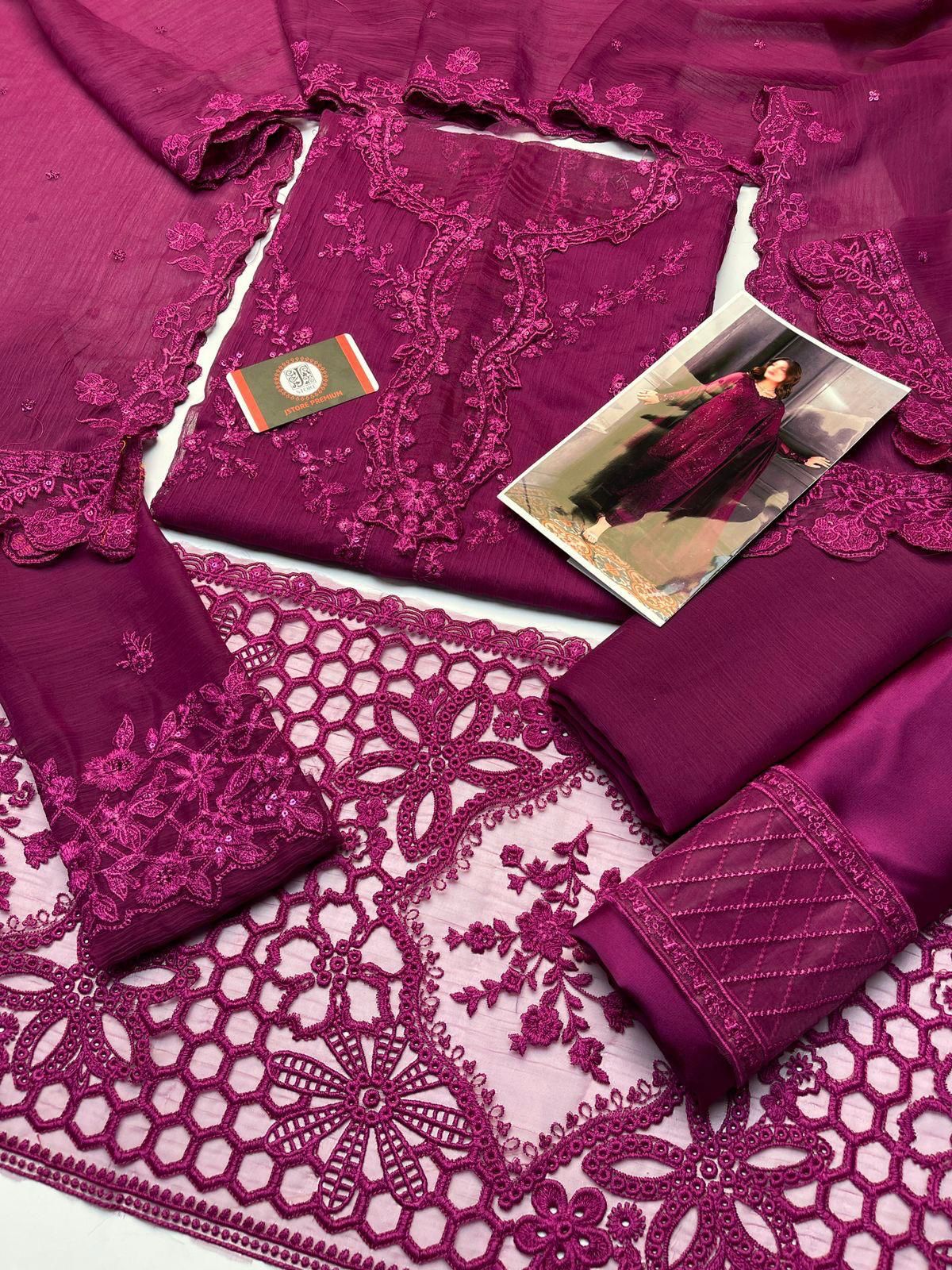 AZURE–LUXURY CHIFFON COLLECTION