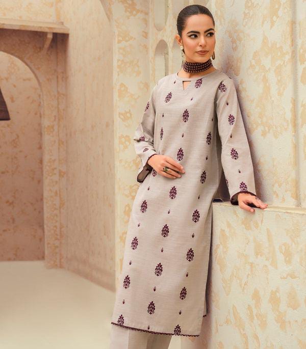 Zaroon Brand Luxury Embroidered Suit