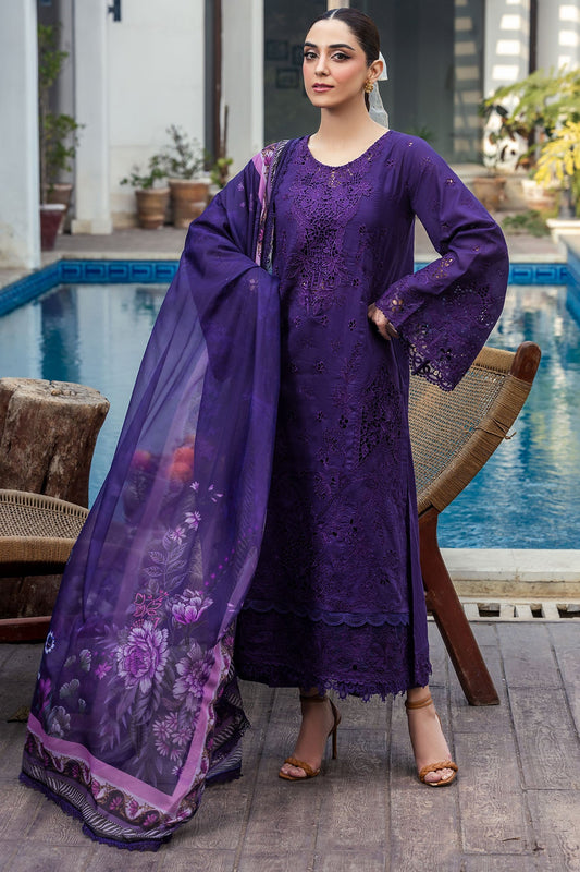 5314-MIREILLE EMBROIDERED LAWN UNSTITCHED (Motifz)