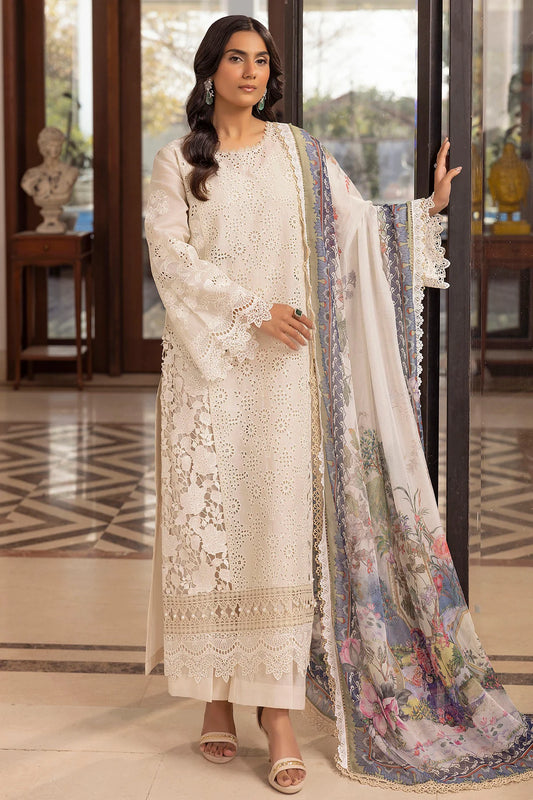5324-SIDONIE EMBROIDERED LAWN UNSTITCHED BY MOTIFZ