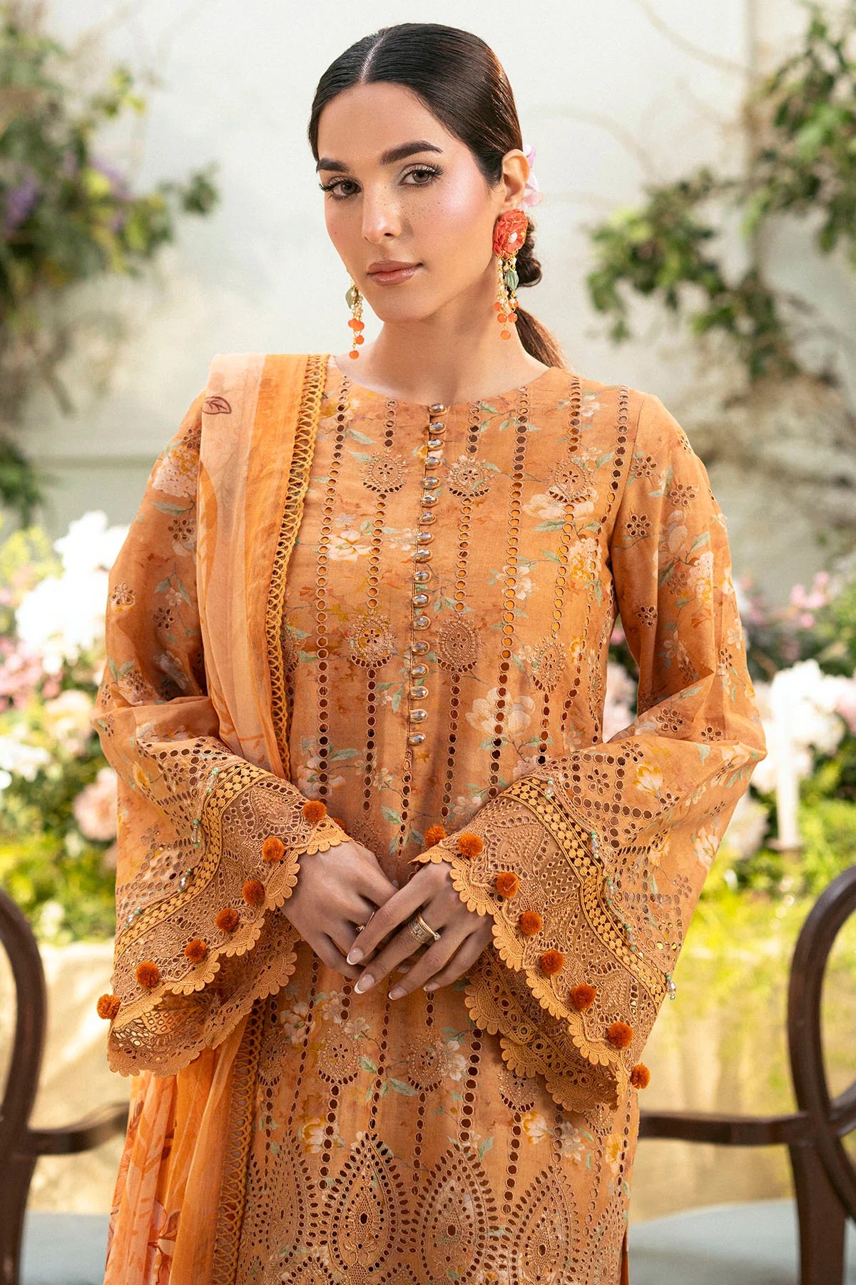 5431-BLUEBEELL EMBROIDERED LAWN UNSTITCHED BY MOFITZ