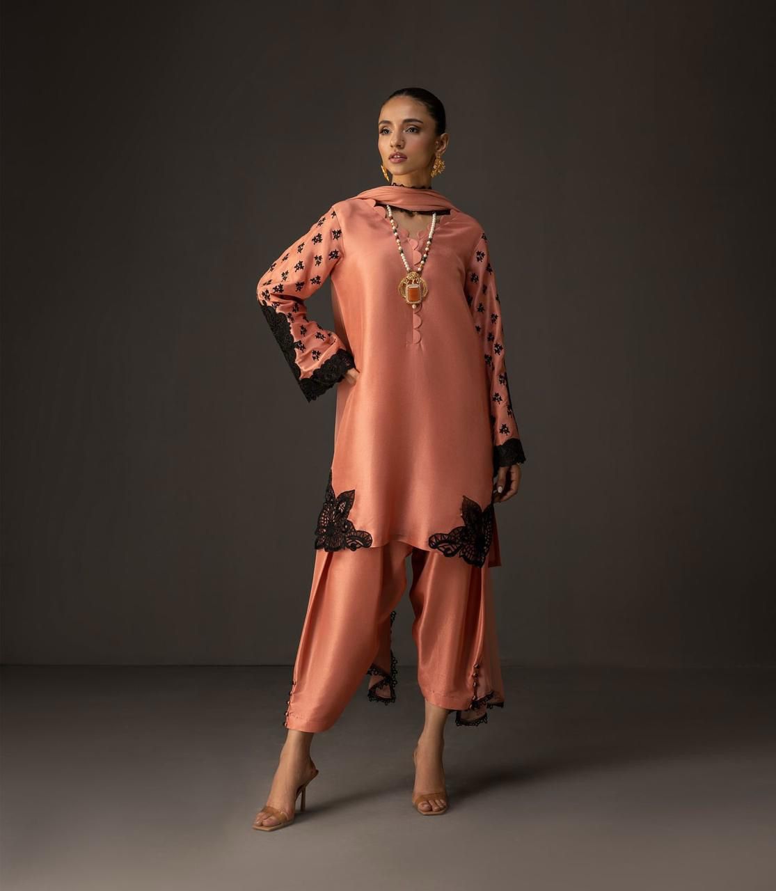 3PC Suit Shamooz Silk
