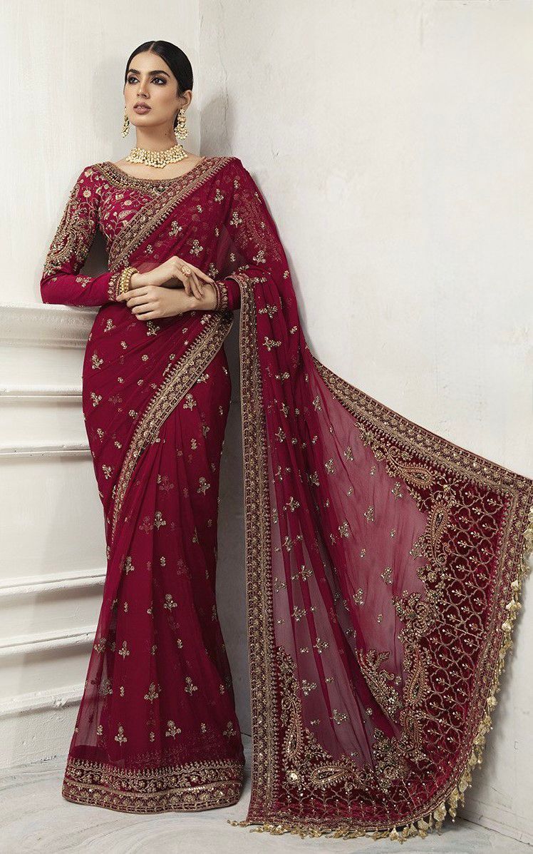 MARIA.B. WEDDING SERIES SAREE COLLECTION