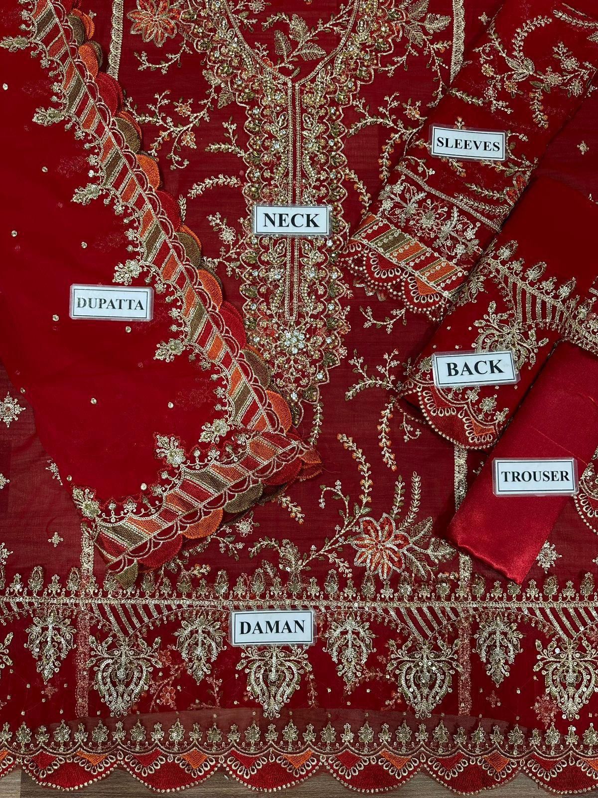MARIA.B. LUXURY EMBROIDERED HIT CODE PREMIUM ARTICLE