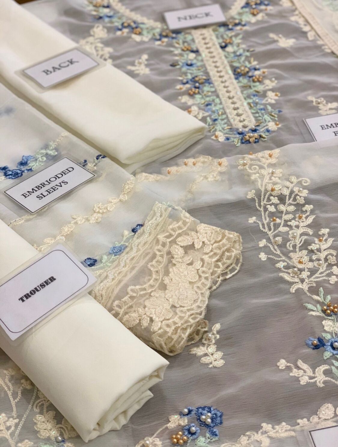 AGHA NOOR BRAND EMBROIDERED CHIFFON COLLECTION