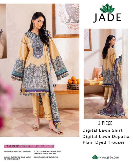 JADE BRAND PRINTED LAWN COLLECTION