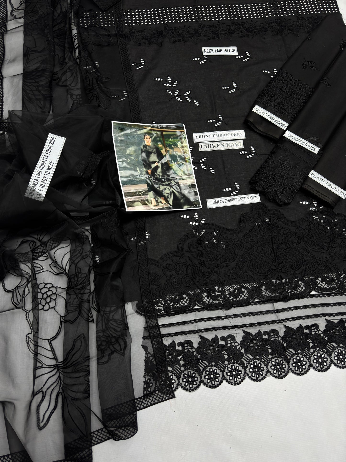 MUSHQ BRAND LUXURY EMBROIDERED