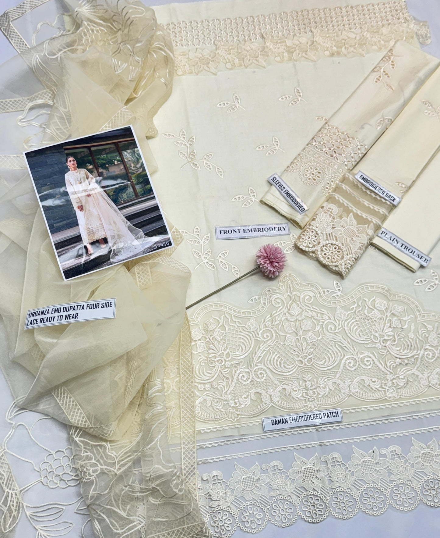 MUSHQ BRAND LUXURY EMBROIDERED