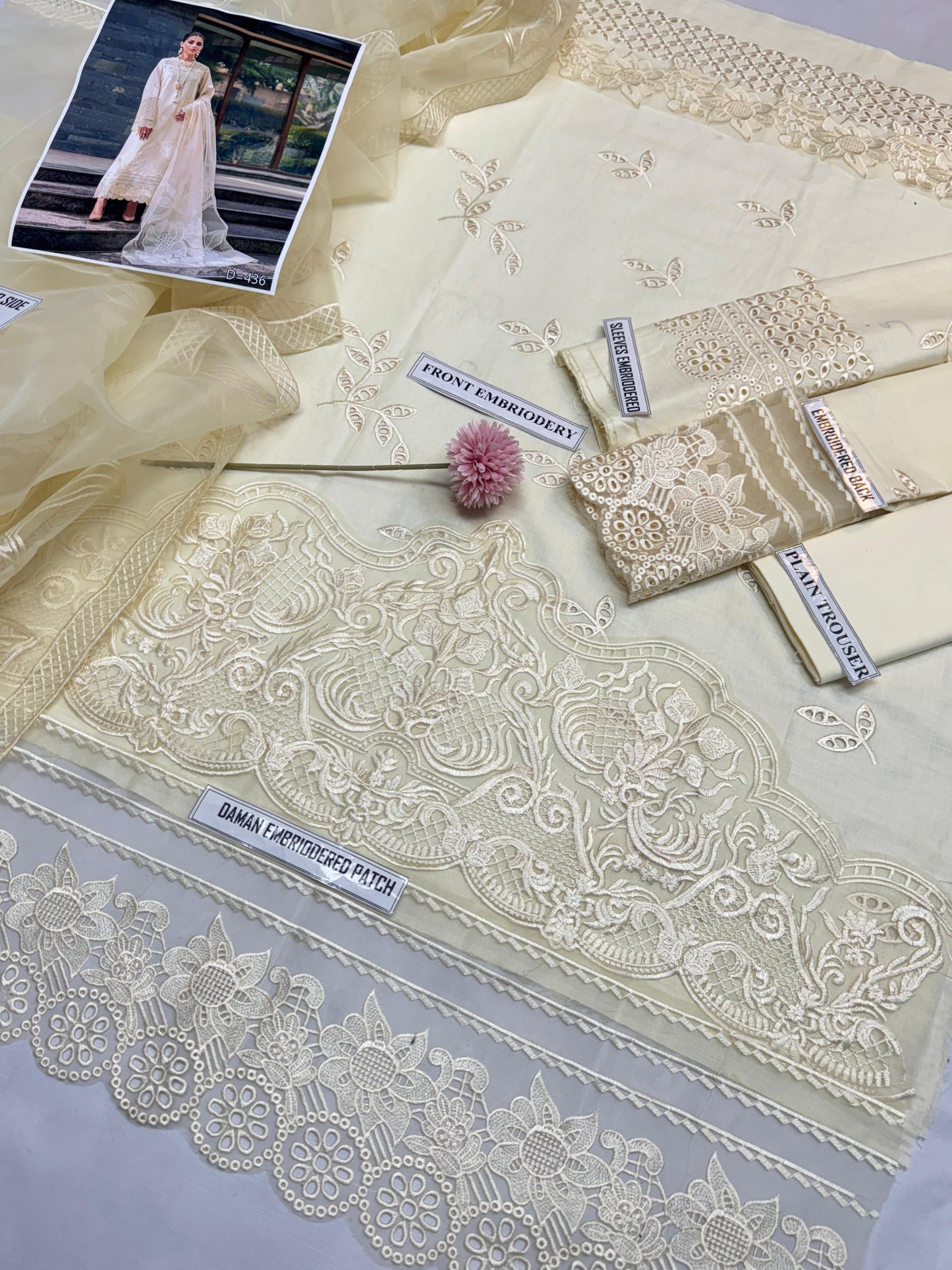 MUSHQ BRAND LUXURY EMBROIDERED